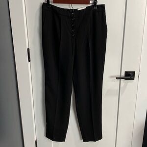 Express NWT Black High Rise Ankle Pants